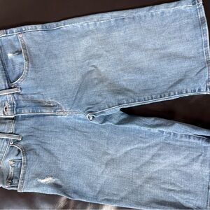 Levi's Light Blue Denim Shorts for Women